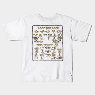 Know Your Knots Kids T-Shirt